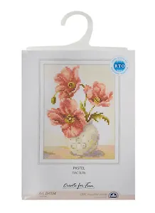 Набор для вышивания РТО "Пастель" (EH334) (11х15см Aida 14 белая) (упаковка)