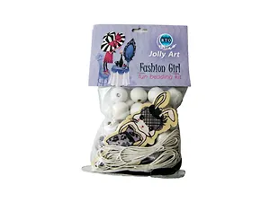Набор для создания украшений из деревянных бусин Jolly Art (WBS.019) (упаковка)
