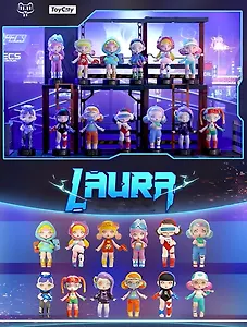 Коллекционная фигурка Киберпанк Laura, 11см, 12-Toycity-20269, Blind Box, ToyCity 15+