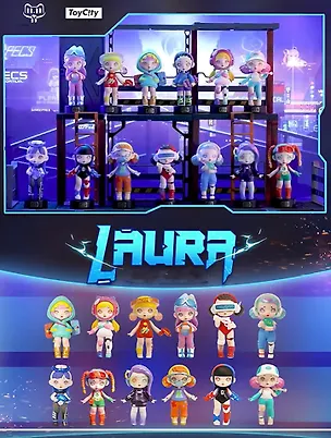 Коллекционная фигурка Киберпанк Laura, 11см, 12-Toycity-20269, Blind Box, ToyCity 15+ 3158866