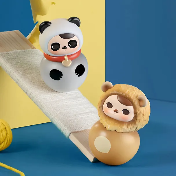 Фигурка коллекционная Pop Mart Pucky Roly-Poly Kitty Series в ассортименте, в непрозрачной Сюрприз-коробке 8х6х6 (67999) 3113103 — 4