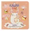 Записная книжка «Kawaii Vibe. Зайцы», персиковый, 130х130 мм, 32 листа в клетку, Контэнт — 3017868 — 1
