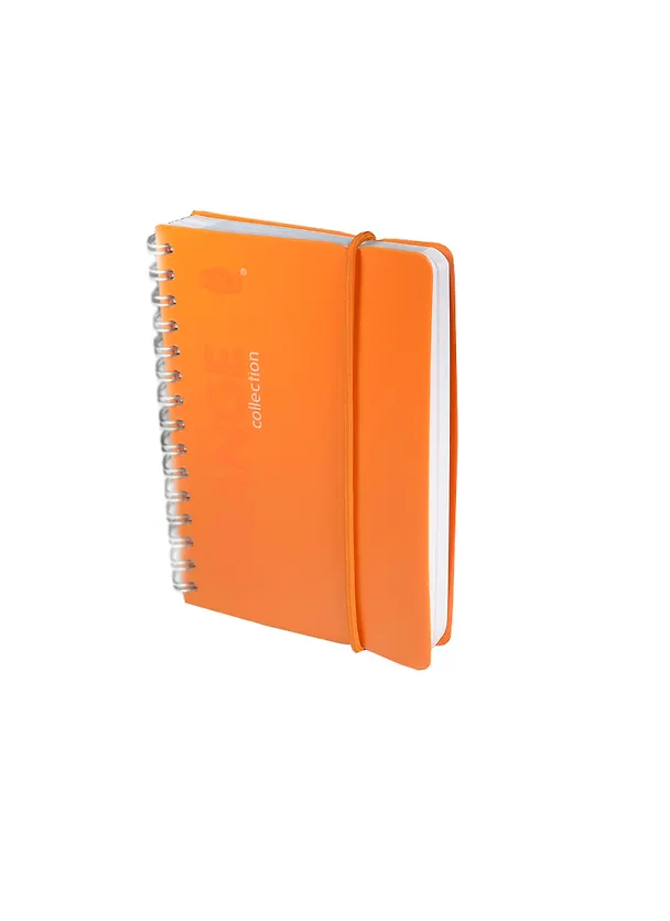 Записная книжка «Orange» А6, 80 листов в линейку, спираль, Stila 230026 — 1