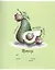 Тетрадь в клетку Феникс+, "Авокадо", 18 листов, в ассортименте — 254708 — 2