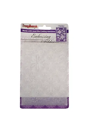 Форма для эмбоссирования Цветочное Удовольствие (SCB20022740) (106х150мм) (ScrapBerry`s) (блистер 2447979