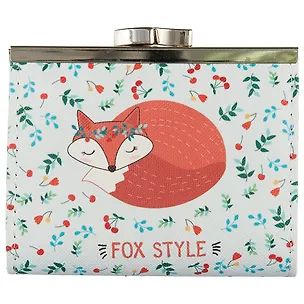 Кошелек с застёжкой Лисичка (PU) (10×9) (блистер) (12-11592-ZY-2) 2693514