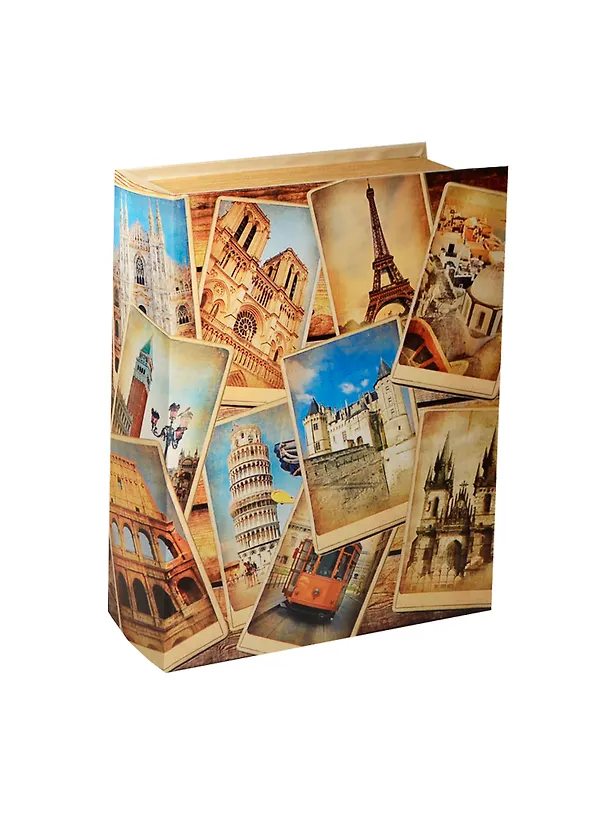 Сувенир, Шкатулка-книга Открытки с городами (24*18,3*6) 2444945 — 1