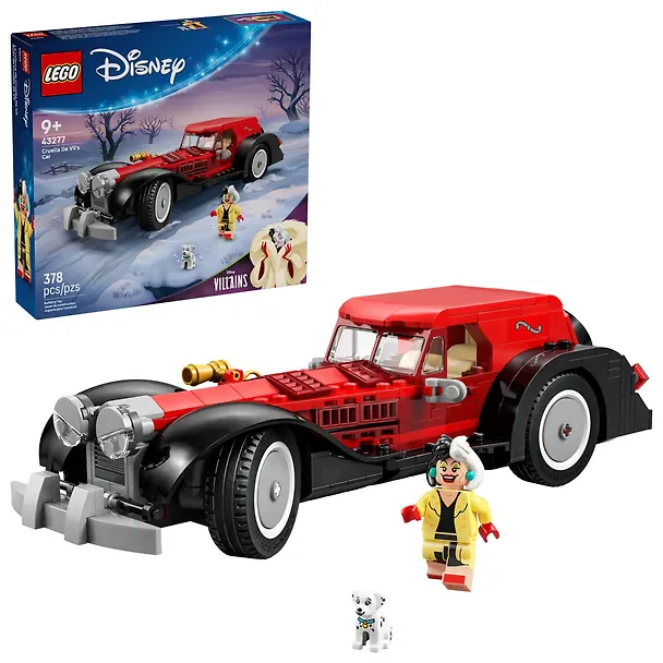 LEGO Disney: Машина Круэллы Де Виль, 378 деталей (43277) 3165447 — 1
