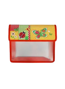 Папка для тетрадей А5 "ПЭЧВОРК-БАБОЧКИ"" на липучке 23,6*20см, пластик, Феникс