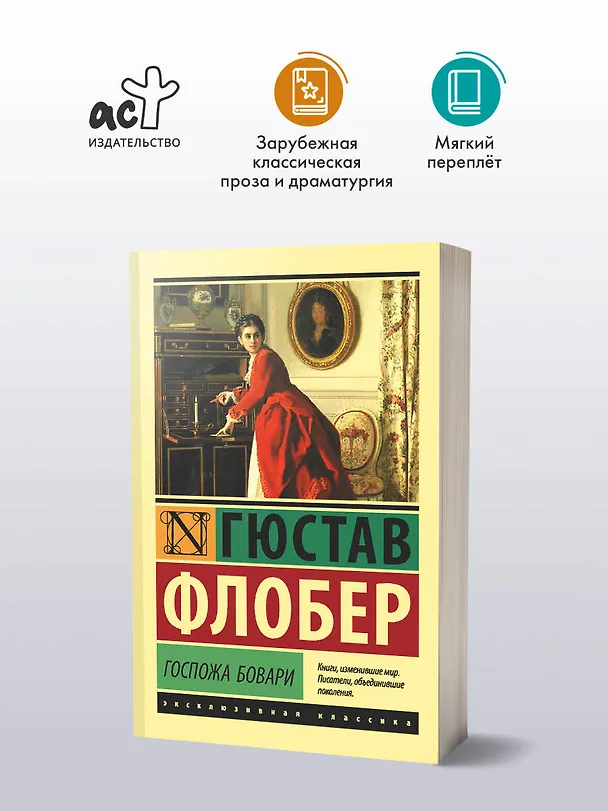 Книга Госпожа Бовари (Гюстав Флобер) — 4