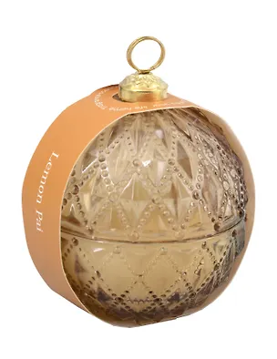 Свеча ароматическая Шар (стекло) (шампань) (8см) (12-20250519-1) 3112951