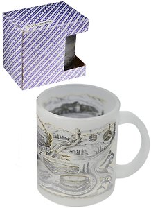 Кружка Сочи Олимпийский (стекло) (068-BR-135A)