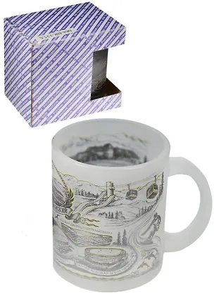 Кружка Сочи Олимпийский (стекло) (068-BR-135A) 2568731