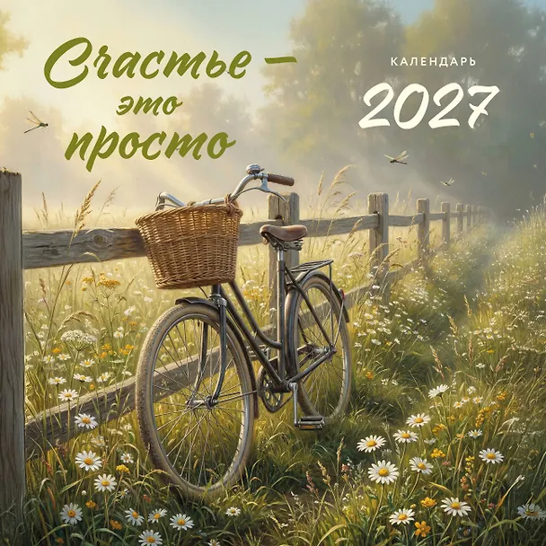 Счастье - это просто. Календарь настенный на 2027 год (300х300 мм) 3176869 — 1