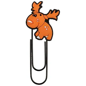 Скрепка-закладка «Лось», 11 см