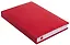 Ежедневник дат. 2026г. А6+ 176л "Наппа" красный, кожзам, тв.переплет, обл.поролон, блинт.тиснение, офсет, справ.мат-лы, ляссе, инд.уп — 3116550 — 2