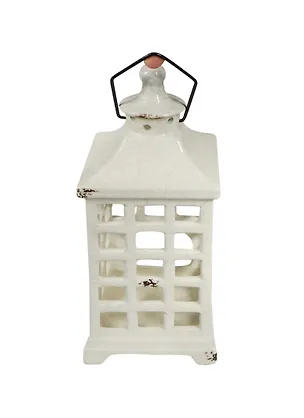 Подсвечник Фонарь Антик керамика (10х25,5см) (6602) 2500219
