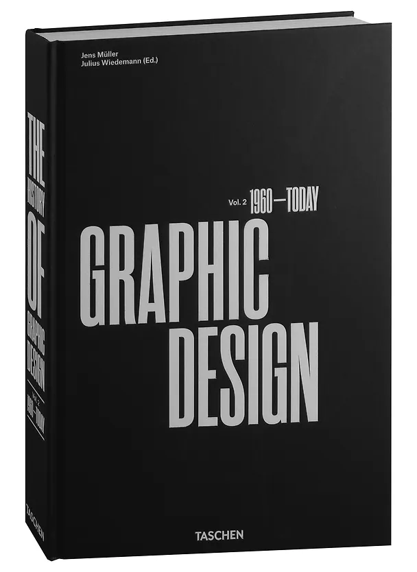 Книга The History of Graphic Design. Vol. 2. 1960-Today (Йенс Мюллер) — 2