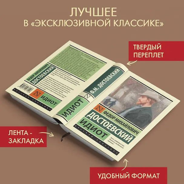 Книга Идиот  (Федор Достоевский) — 6