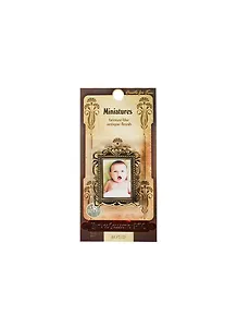 Рамочка для фото Винтаж (VT-123) (миниатюры под старинную бронзу) (блистер)