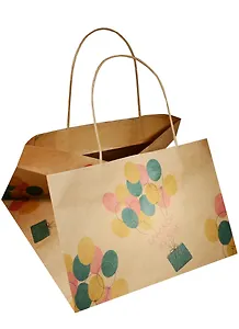 Пакет подарочный 30*20*30см "Для торта", нейтр, ассорт., Academy Style