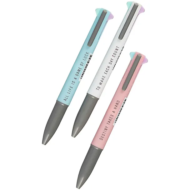 Шариковая ручка 5 цветов автоматическая, Pastel, Yoi, в ассортименте 257989 — 9
