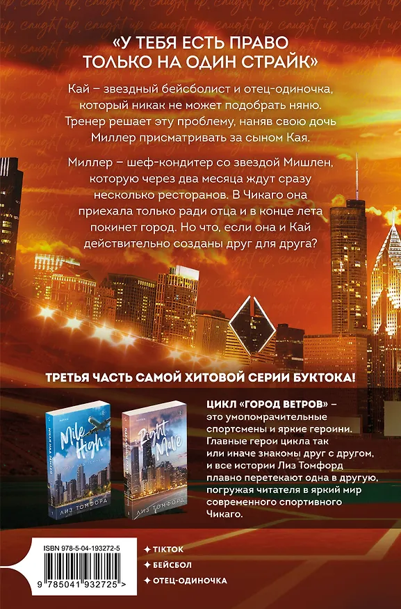 Книга Неуловимая подача (Лиз Томфорд) — 2