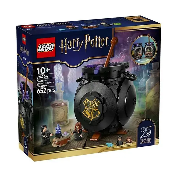 76464 Конструктор LEGO Harry Potter Котел: Секретный класс зелий, 652 деталей, возраст 10+ 3169390 — 2
