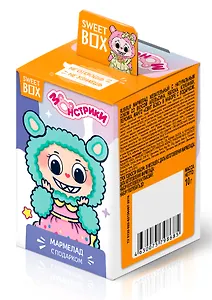 МОНСТРИКИ SWEET BOX Мармелад с подарком в коробочке, 10г