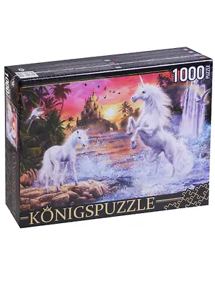 Пазл Königspuzzle 1000 эл.68,5*48,5см. Единороги МГК1000-6515 2640677