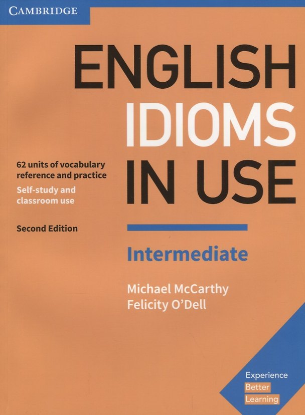 Книга English Idioms in Use. Intermediate 62 units of vocabulary reference and practice (м) McCarthy (Michael McCarthy) — 1