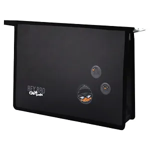 Папка для тетрадей А4 "Крутой утенок" 33*23*7 см, полипропилен, молния, дно с расширением