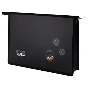 Папка для тетрадей А4 "Крутой утенок" 33*23*7 см, полипропилен, молния, дно с расширением 3081110