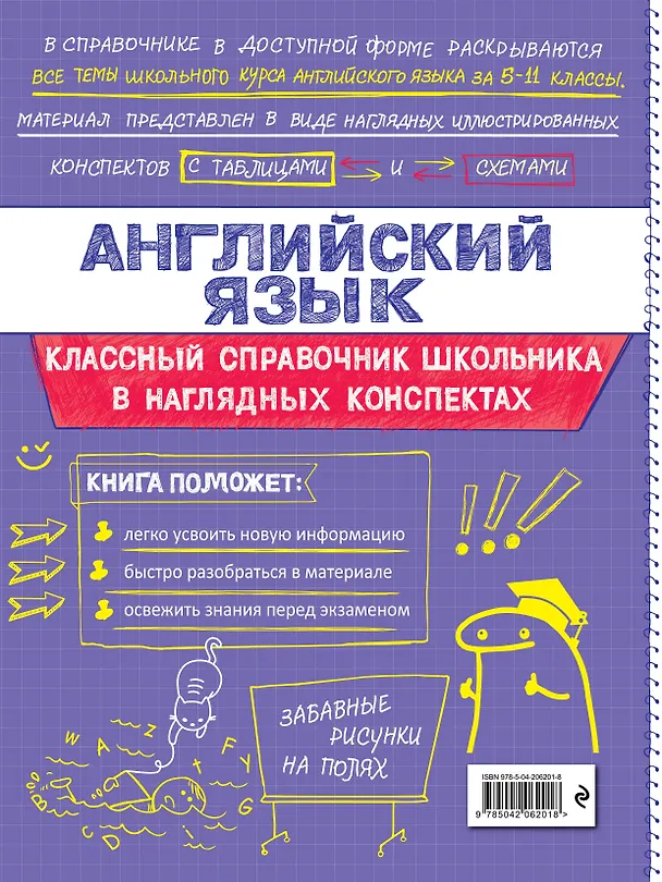 Книга Английский язык. 5-11 классы. Справочник в наглядных конспектах (Алина Грачева) — 2