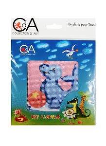 Набор для вышивания Collection D'art (1018К) (15х15 см) (упаковка)
