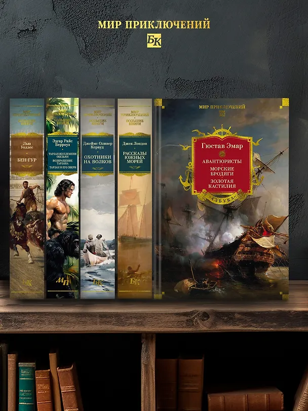 Книга Авантюристы. Морские бродяги. Золотая Кастилия (Гюстав Эмар) — 9