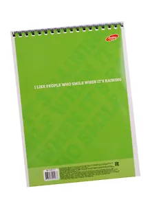 Блокнот А5 60 листов клетка "Монохром (фразы)"