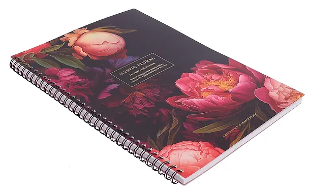 Тетрадь общая «Blossom. Bouquet on black», 96 листов в клетку, А4 3077258 — 4