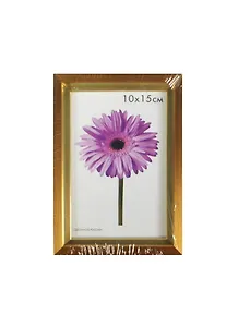 Фоторамка пластик 10*15 "Kleopa" золотая, 100 рамок