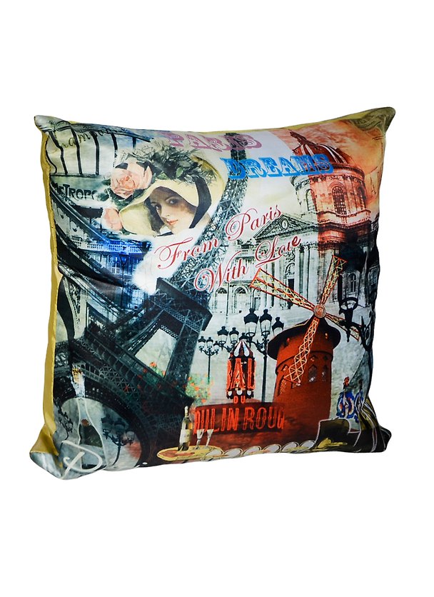 Подушка декоративная Париж (PL35 Paris) (35х35) GiftLand 2411476 — 1