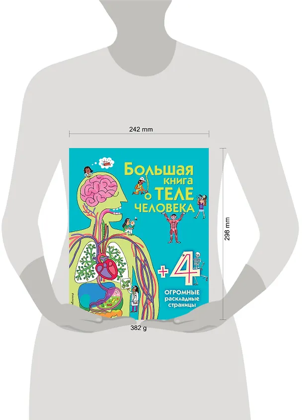 Книга Большая книга о теле человека (Минна Лейси) — 6