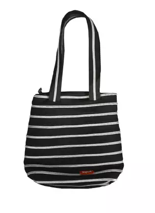 Сумка с ручками Zipit Premium Tote Bag, черный и серебряная молния (ZBN-332--S-332-O) (20х26) — 2366798 — 1