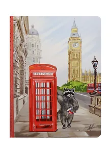 Блокнот Здесь был енот (Лондон)