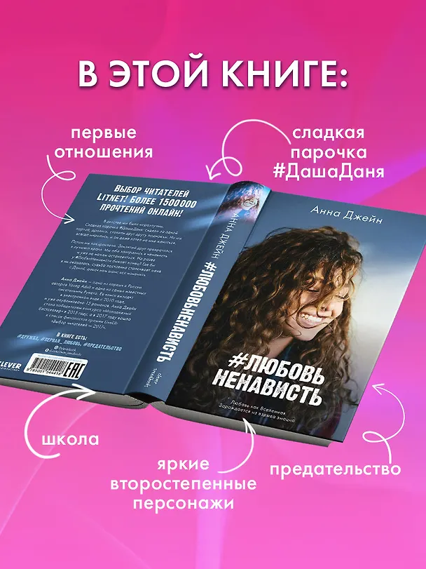Книга #ЛюбовьНенависть (Анна Джейн) — 9