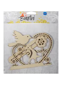 Декоративная форма на подставке Пришла весна (DZ50007) (фанера) (упаковка)