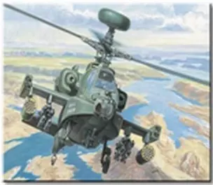 Модель, сборная,  ITALERI, Вертолёт AH-64D Apache Longbow , 1:72 — 2304437 — 1