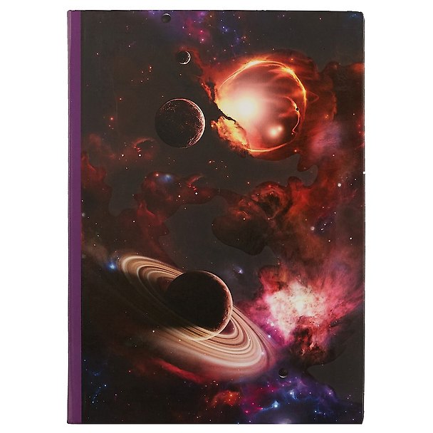 Блокнот «Космос. Планеты на красном фоне», 2522258 — 1