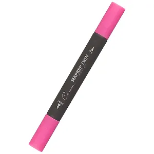 Маркер художественный "Сонет" ярко-розовый, двухсторон., тонк. и широк.долото, Сонет