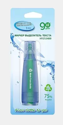 Текстовыделитель ECO зеленый, 5мм, блистер, Beifa — 228434 — 1