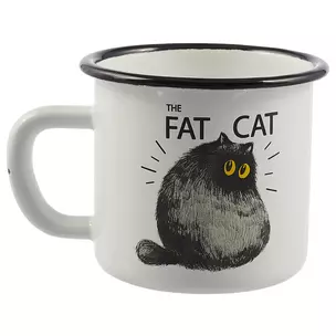 Кружка Fat cat (эмаль) (300 мл) (12-Wenbang-AB-1) — 2698717 — 1